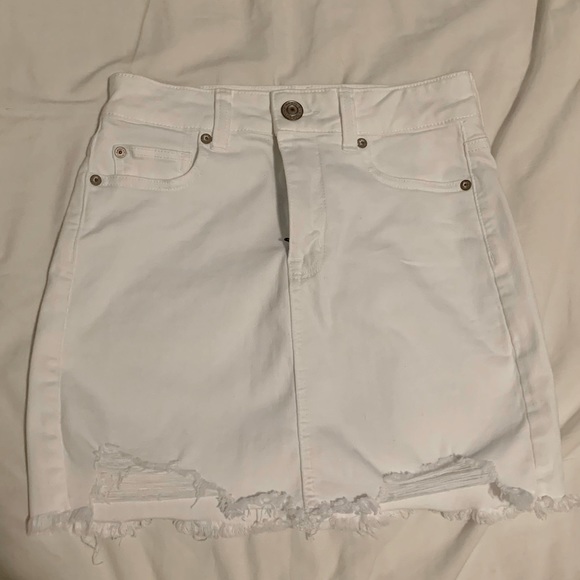 White American Eagle Jean Skirt - Picture 1 of 3